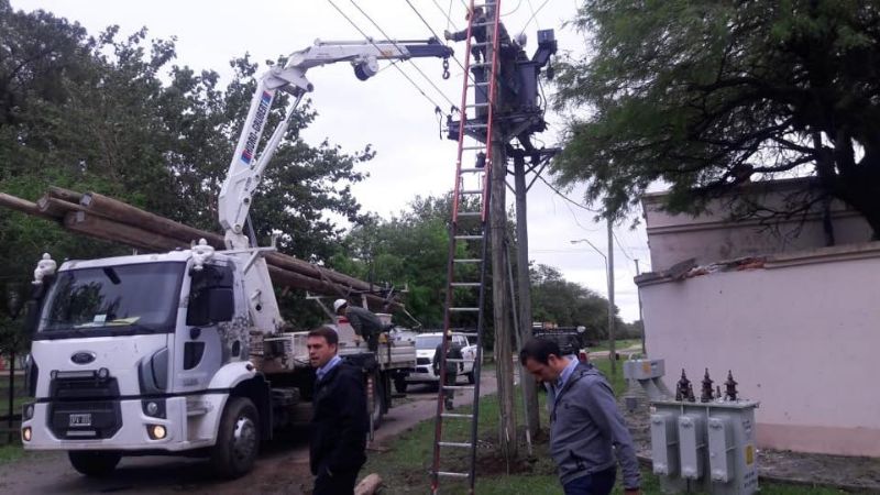 Normalizan el servicio de energía en el Este