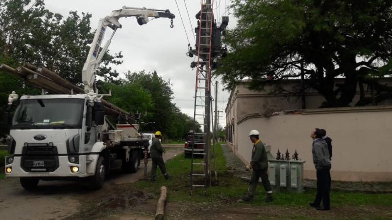 Normalizan el servicio de energía en el Este