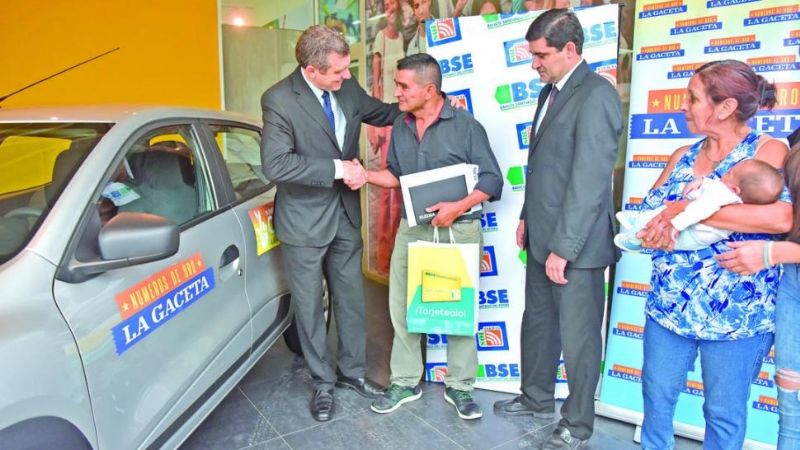 Tucumano ganó un auto y vendrá a Catamarca a agradecerle a la Virgen