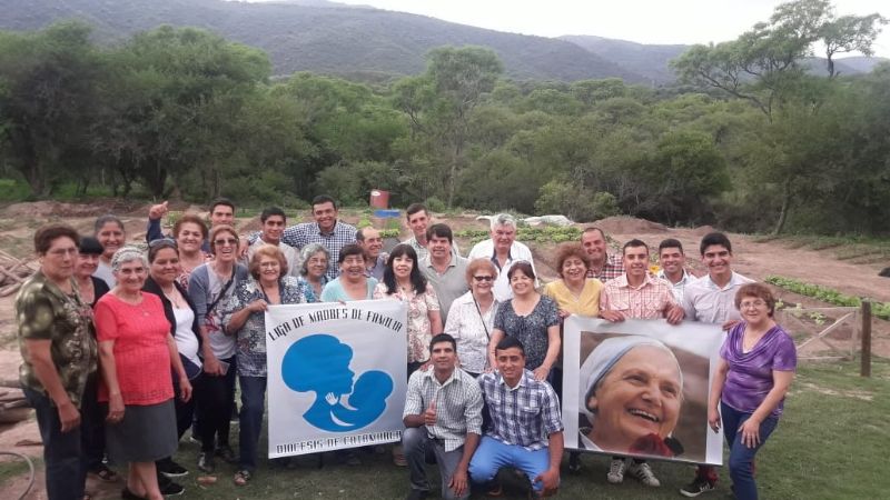 La Liga de Madres visitó la casa de recuperación de chicos con adicciones