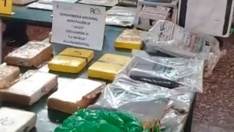Aseguran que la banda narco internacional “movía importantes cantidades de droga”