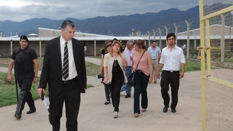 Visita al Servicio Penitenciario Provincial