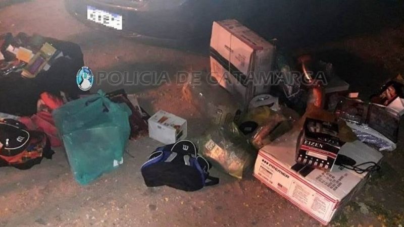 Iba a La Rioja con mercadería ilegal valuada en $50.000
