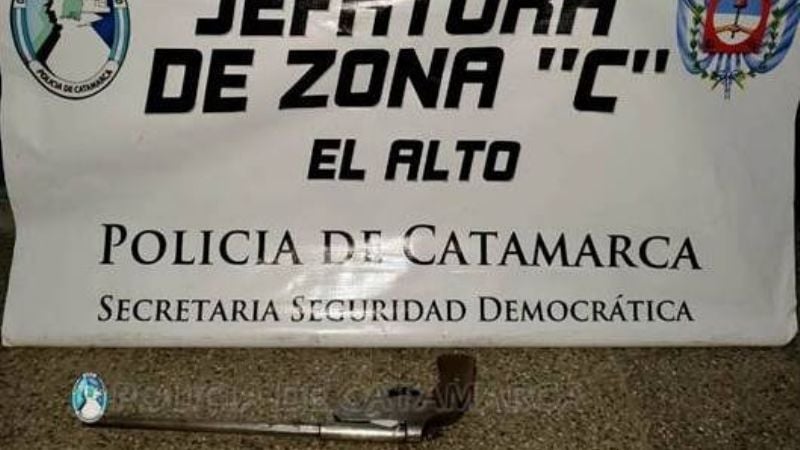 Secuestran un arma de fuego y cartuchos de distintos calibres en El Alto