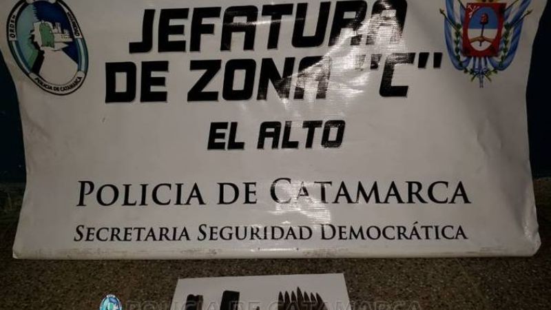 Secuestran un arma de fuego y cartuchos de distintos calibres en El Alto
