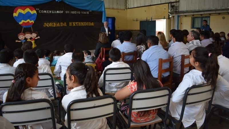 Jornada Extendida en la Escuela N° 398 de Collagasta