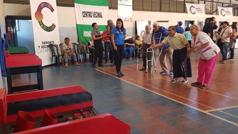 Se desarrollan las Olimpiadas de Adultos Mayores