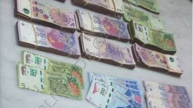 Fingió que le robaron 500 mil pesos y lo descubrieron