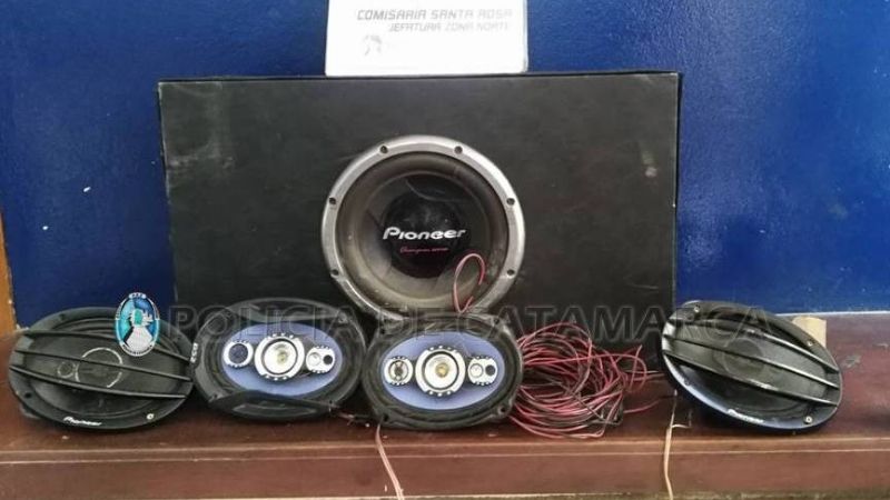 Demoran a un adolescente por el robo de un equipo de sonido