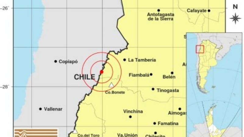 Tres temblores en una misma mañana