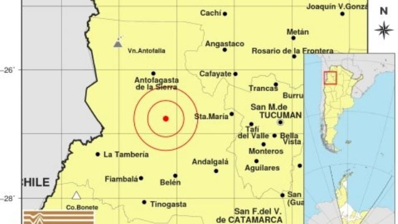 Tres temblores en una misma mañana