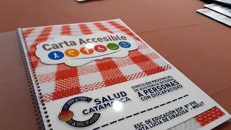 Catamarca presentó Carta Accesible para personas con discapacidad