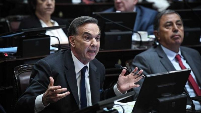 Pichetto: “A nosotros no nos mueve un pelo la calle”