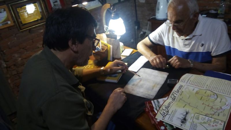 Revelan los nombres de los constructores de las baterías de cañones en la Vuelta de Obligado