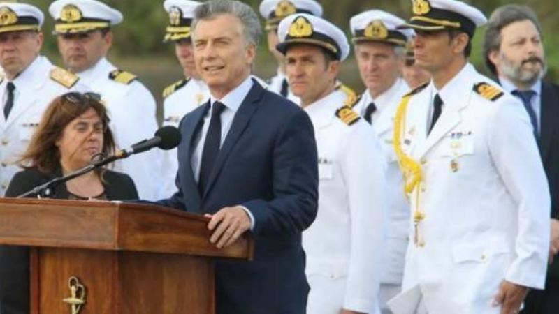 Macri, sobre el ARA San Juan: "Vamos a seguir buscándolo hasta encontrarlo"