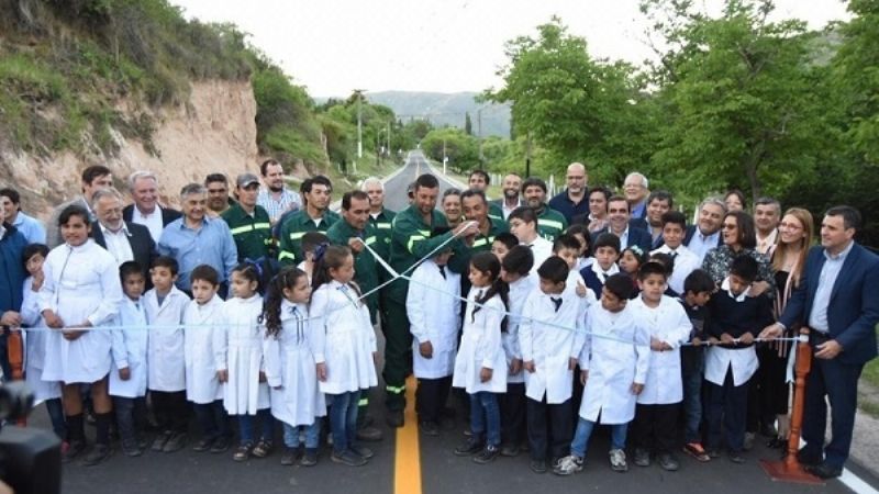 Quedó habilitada la repavimentación de la Ruta 4, entre El Rodeo y Las Juntas