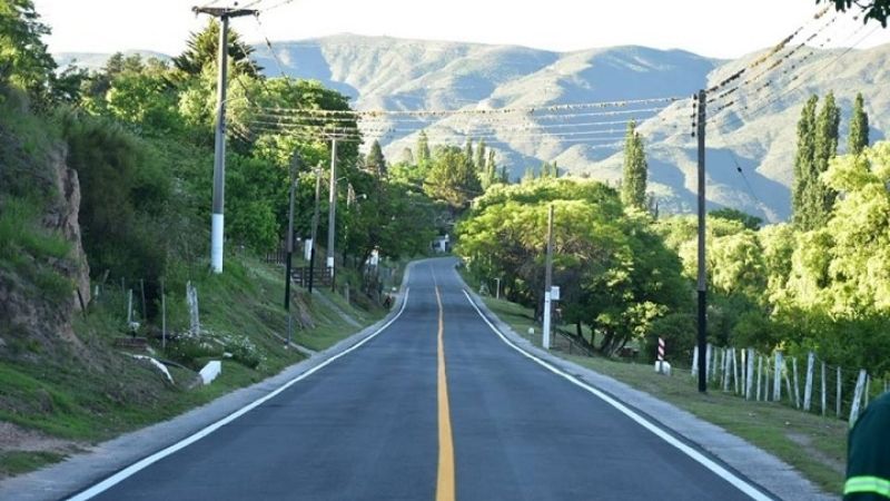 Quedó habilitada la repavimentación de la Ruta 4, entre El Rodeo y Las Juntas