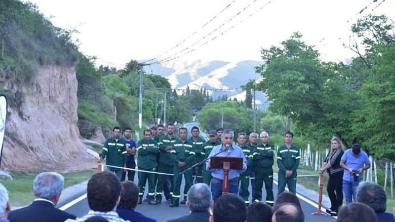 Quedó habilitada la repavimentación de la Ruta 4, entre El Rodeo y Las Juntas