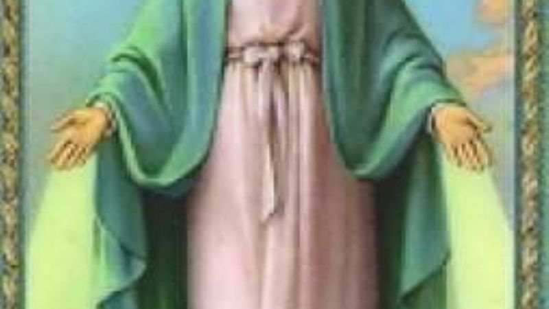 Con misión barrial, inician las fiestas de la Medalla Milagrosa