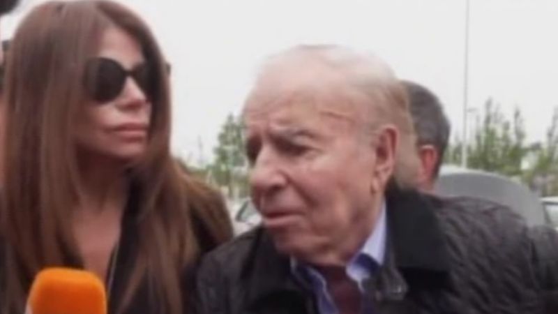 Menem viajó a Chile para ver a su hijo Máximo: "Hay que creer en Dios"