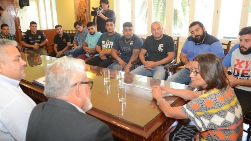 La Gobernadora con Los Hurones