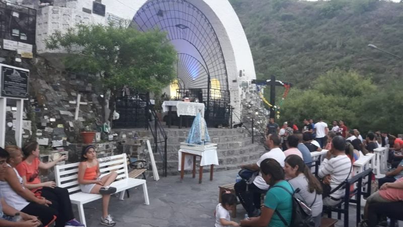 La familia penitenciaria peregrinó a la Gruta de la Virgen del Valle