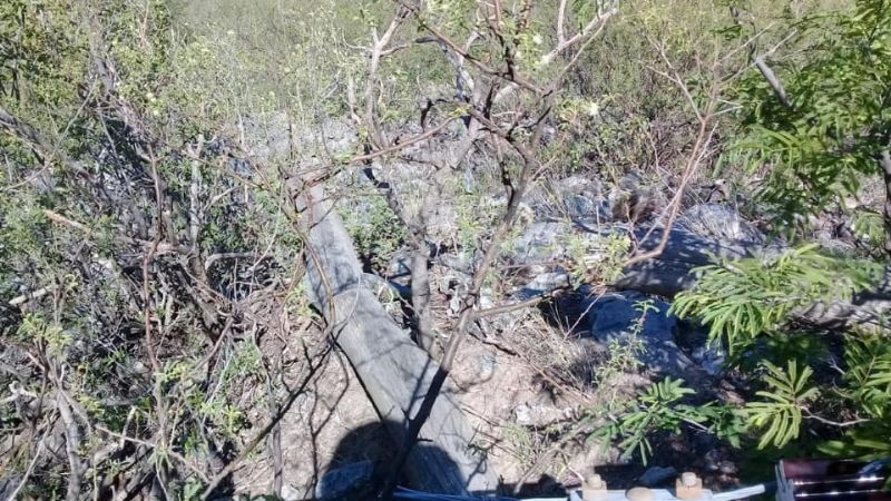 Intenso trabajo de operarios de la EC SAPEM en el cerro Ancasti