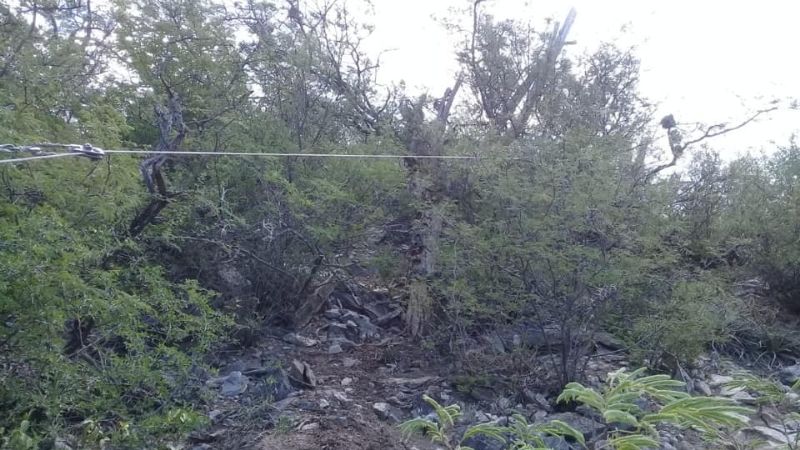 Intenso trabajo de operarios de la EC SAPEM en el cerro Ancasti