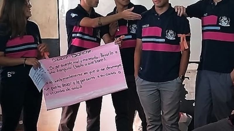 Talleres sobre consumo problemático de sustancias a alumnos de la Capital