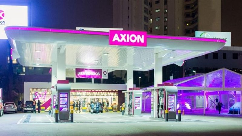 Axion aumentó sus combustibles hasta un 7%
