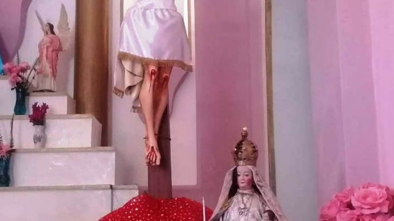 Iniciaron fiestas del Señor de la Salud en Mutquín