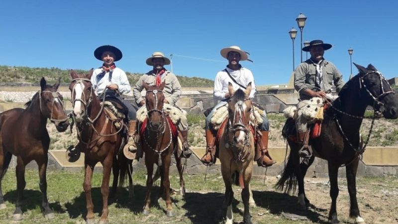 Peregrinación gaucha hacia los 400 años desde Valle Viejo a la Gruta