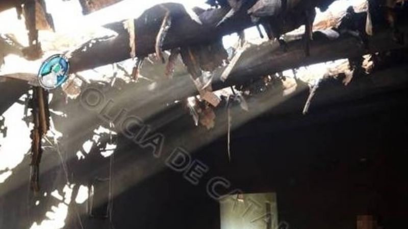 Importantes daños en una vivienda tras un incendio