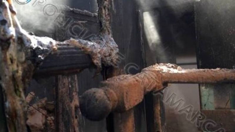 Importantes daños en una vivienda tras un incendio