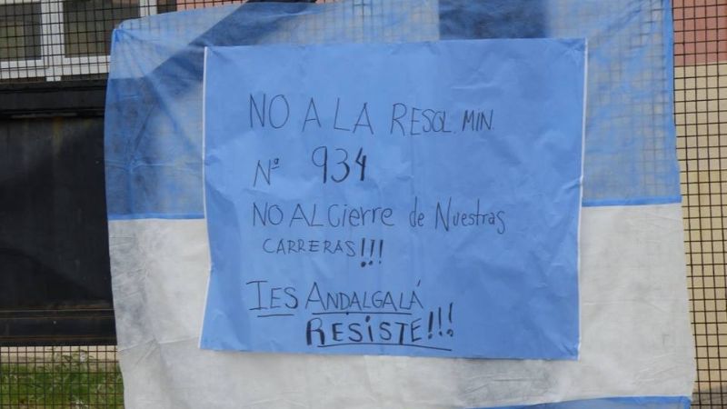 Asamblea permanente y estado de alerta en el IES Andalgalá