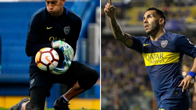 Carlos Tevez y Esteban Andrada entre las dudas de Guillermo