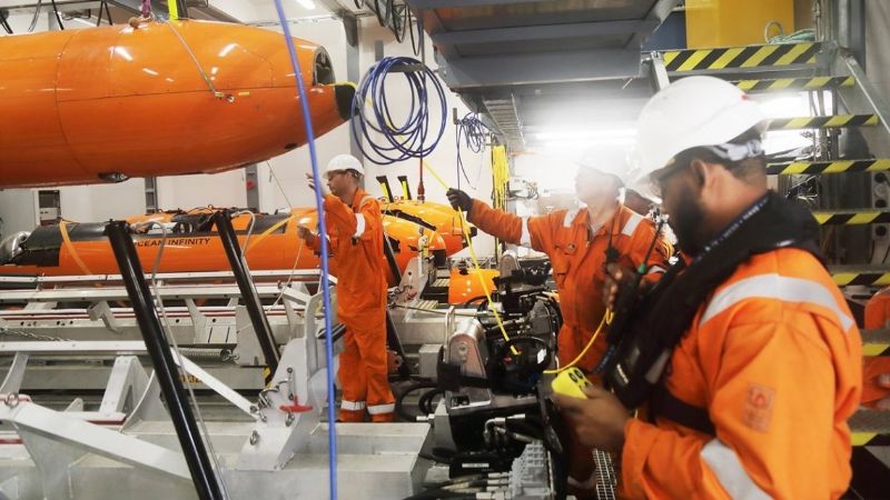 Ocean Infinity cobrará 7,5 millones de dólares antes de Navidad