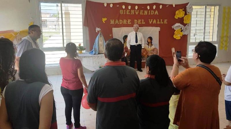 Tapso espera con entusiasmo la visita de la Virgen del Valle