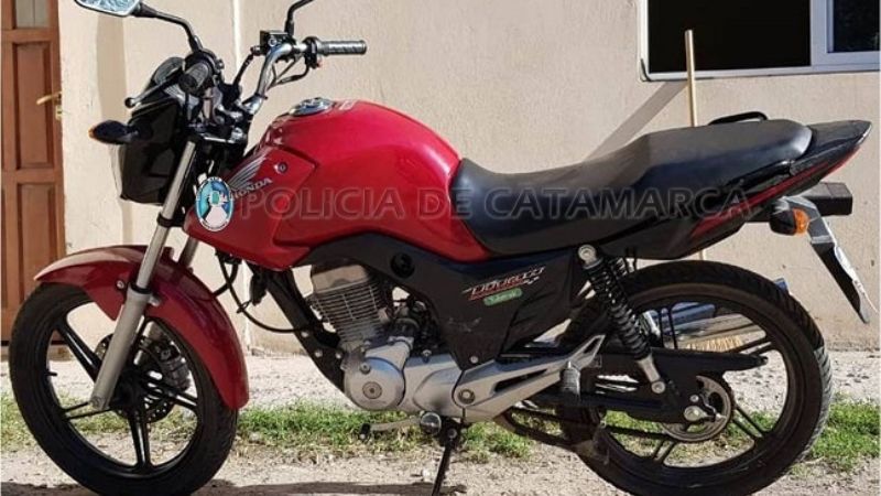Secuestran una motocicleta en Valle Viejo