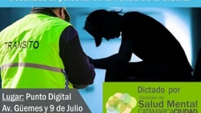 Curso de capacitación sobre drogas ilícitas y primeros auxilios psicológicos