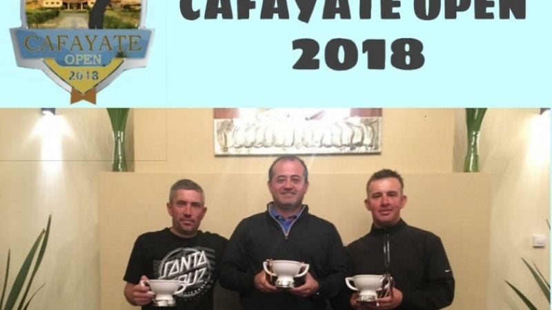 Podios de catamarqueños en Abierto de Golf en Cafayate