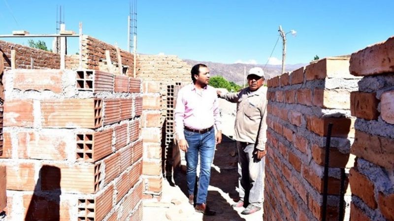 Sánchez recorrió obras en ejecución