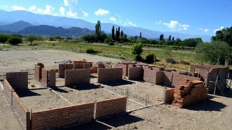 Sánchez recorrió obras en ejecución