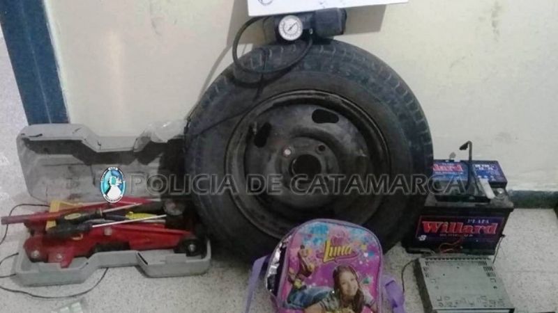 Esclarecen un robo en el B° Santa Marta