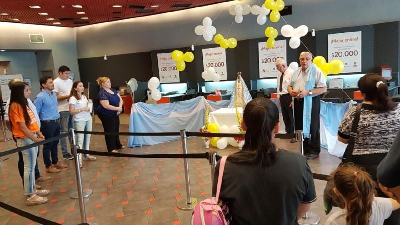 La Virgen ya realizó más de 40 visitas a días del inicio de las festividades