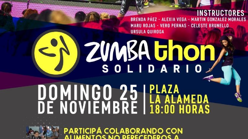Este domingo, “Zumbathon Solidaria” en La Alameda