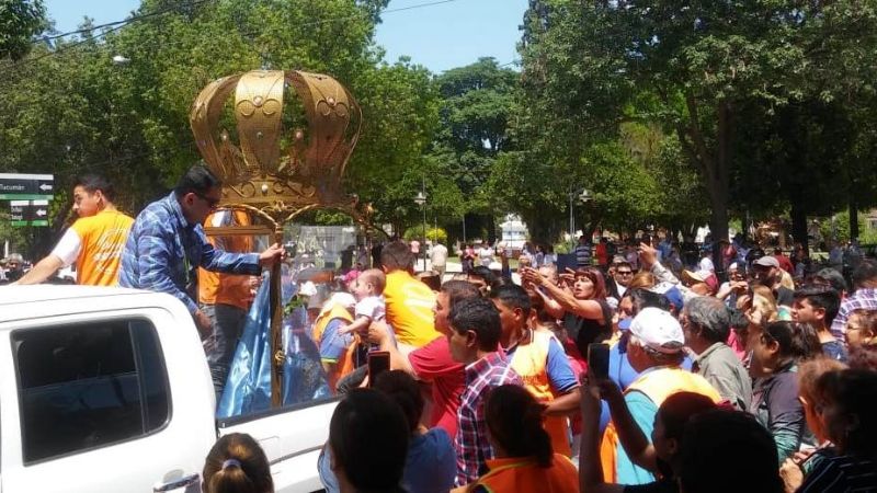 La Virgen del Valle moviliza a la ciudad de Frías