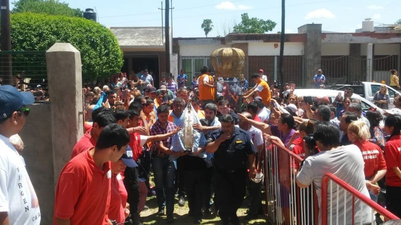 La Virgen del Valle moviliza a la ciudad de Frías