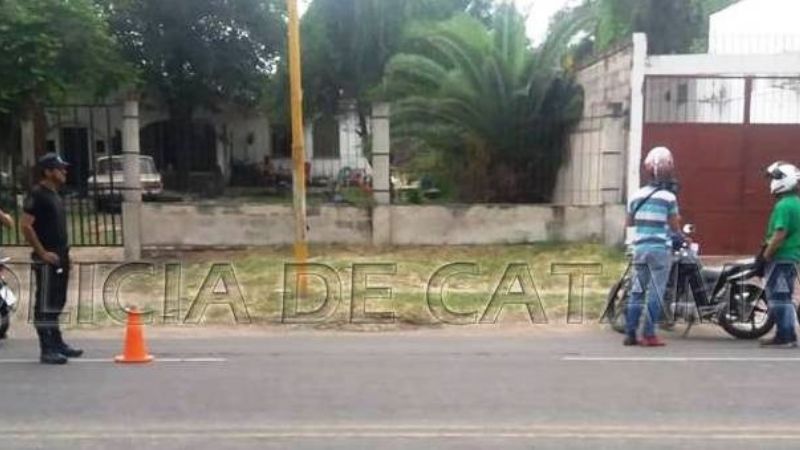 Retienen 47 motos en controles en Capital y Valle Viejo