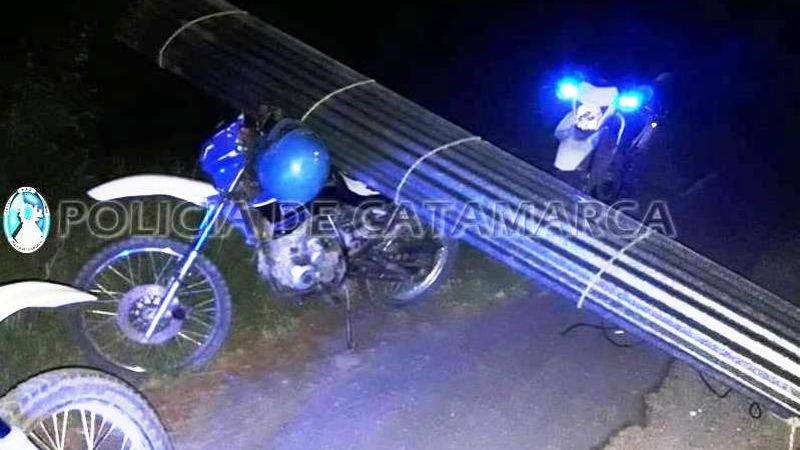 Recuperan dos chapas de zinc robadas en El Pantanillo